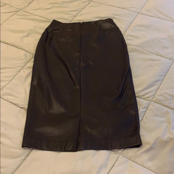 ASOS black midi skirt with front pockets size 0 - Picture 2 of 4